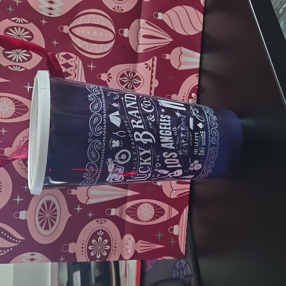 Lucky Brand reusable cup